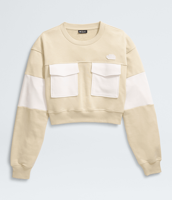 Women’s Terry Oversized Cropped Crew